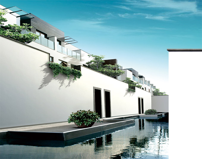 自潔型硅丙外墻乳膠漆